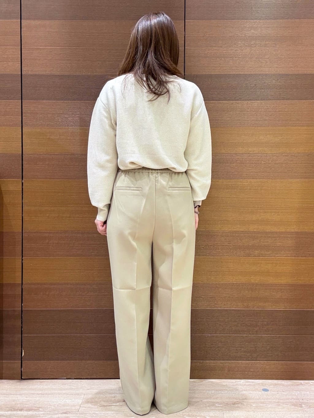 maichiさんの「OPAQUE.CLIP｜イージーワイドパンツ【洗濯機OK】」を使ったコーディネート