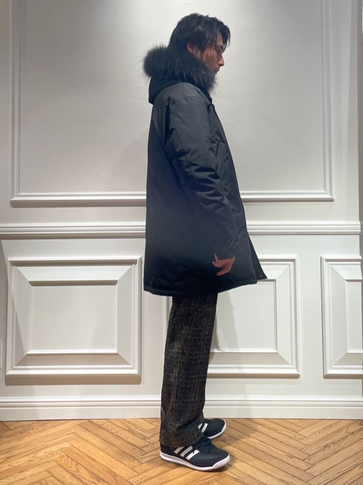 橋本さんの「DRESSTERIOR｜◆ウォッシャブル コットンカシミヤスムースニット」を使ったコーディネート