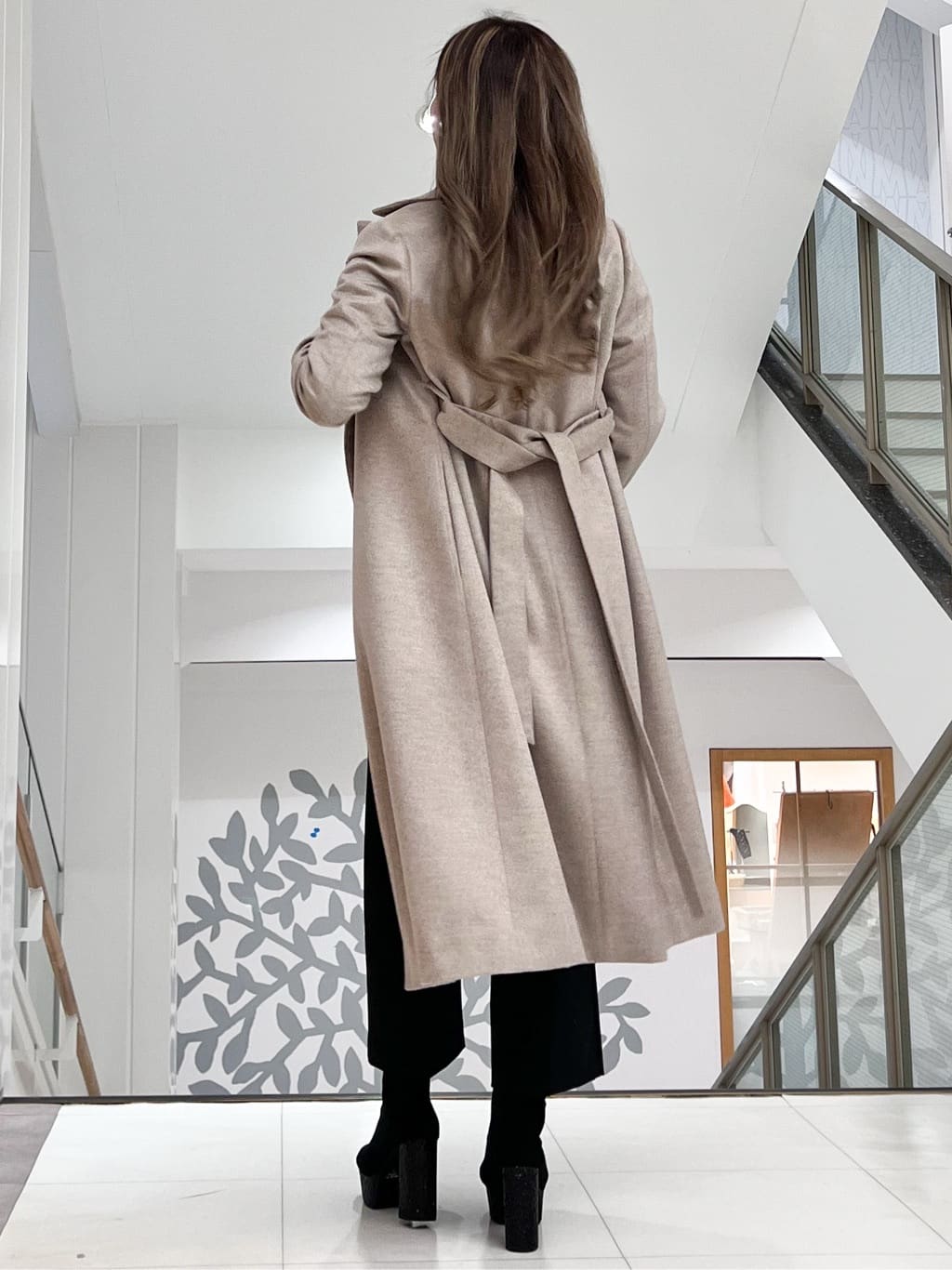 エリカさんの「COUP DE CHANCE｜【手洗い可】ストレートワイドパンツ」を使ったコーディネート