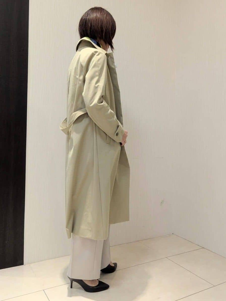 u-macoさんの「UNTITLED｜◆【はっ水/洗える】タスランステンカラーコート」を使ったコーディネート