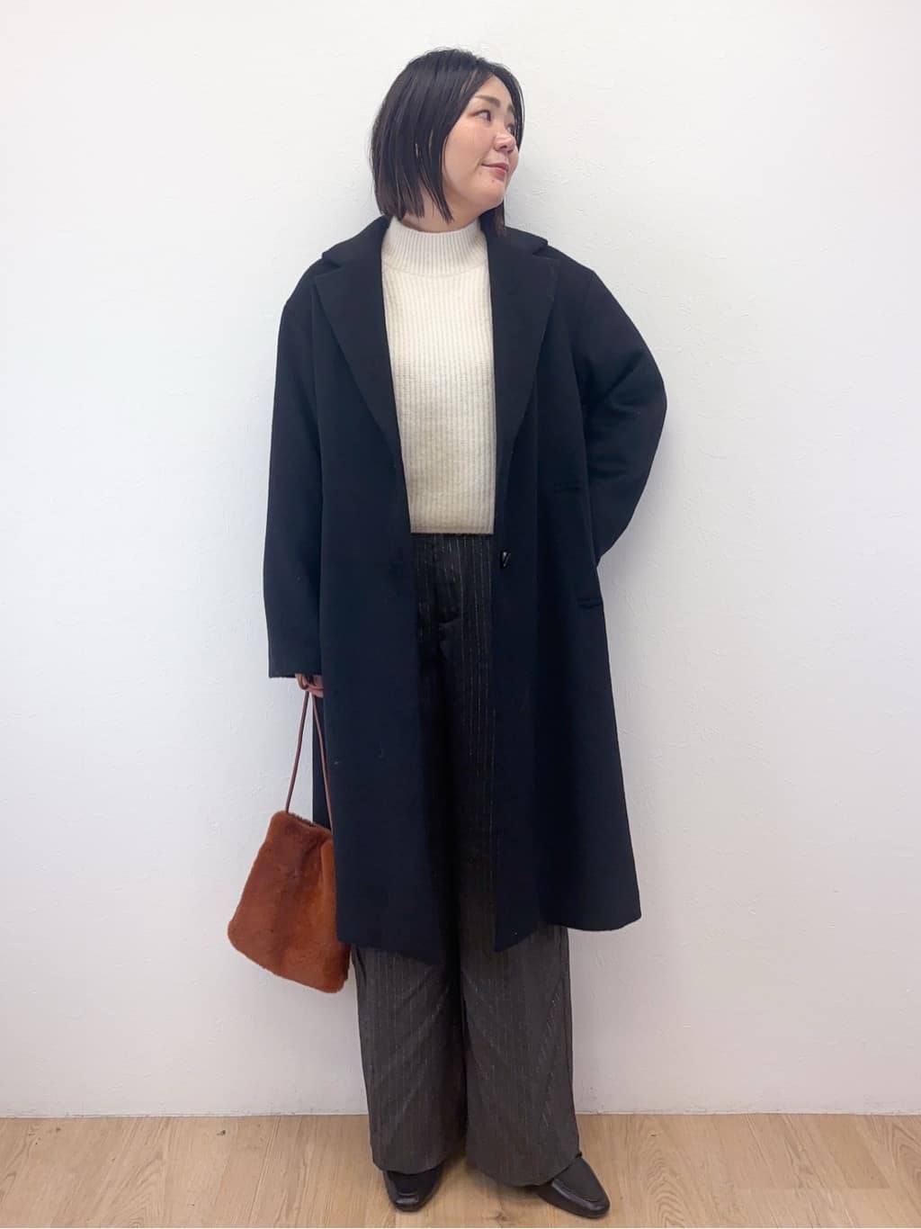 Takeさんの「OPAQUE.CLIP｜カシミヤブレンドウールチェスターコート」を使ったコーディネート