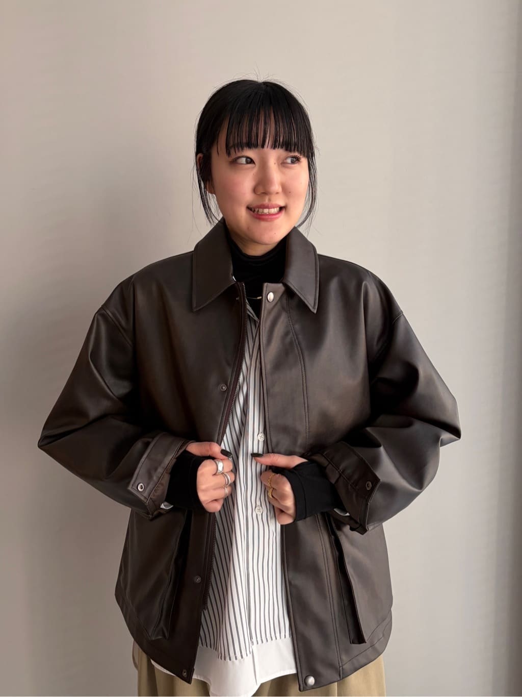 Akutagawaさんの「tk.TAKEO KIKUCHI｜レイヤードストライプシャツ」を使ったコーディネート