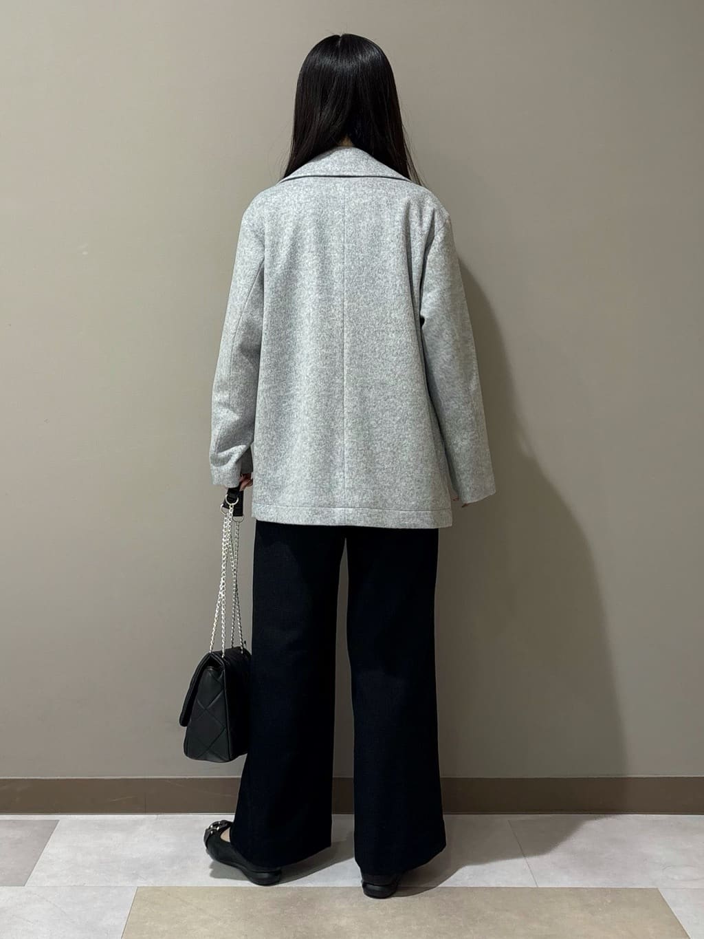 KEIKOさんの「INDIVI｜【洗える／カシミヤ混】ボトルネック ドルマンスリーブニット」を使ったコーディネート