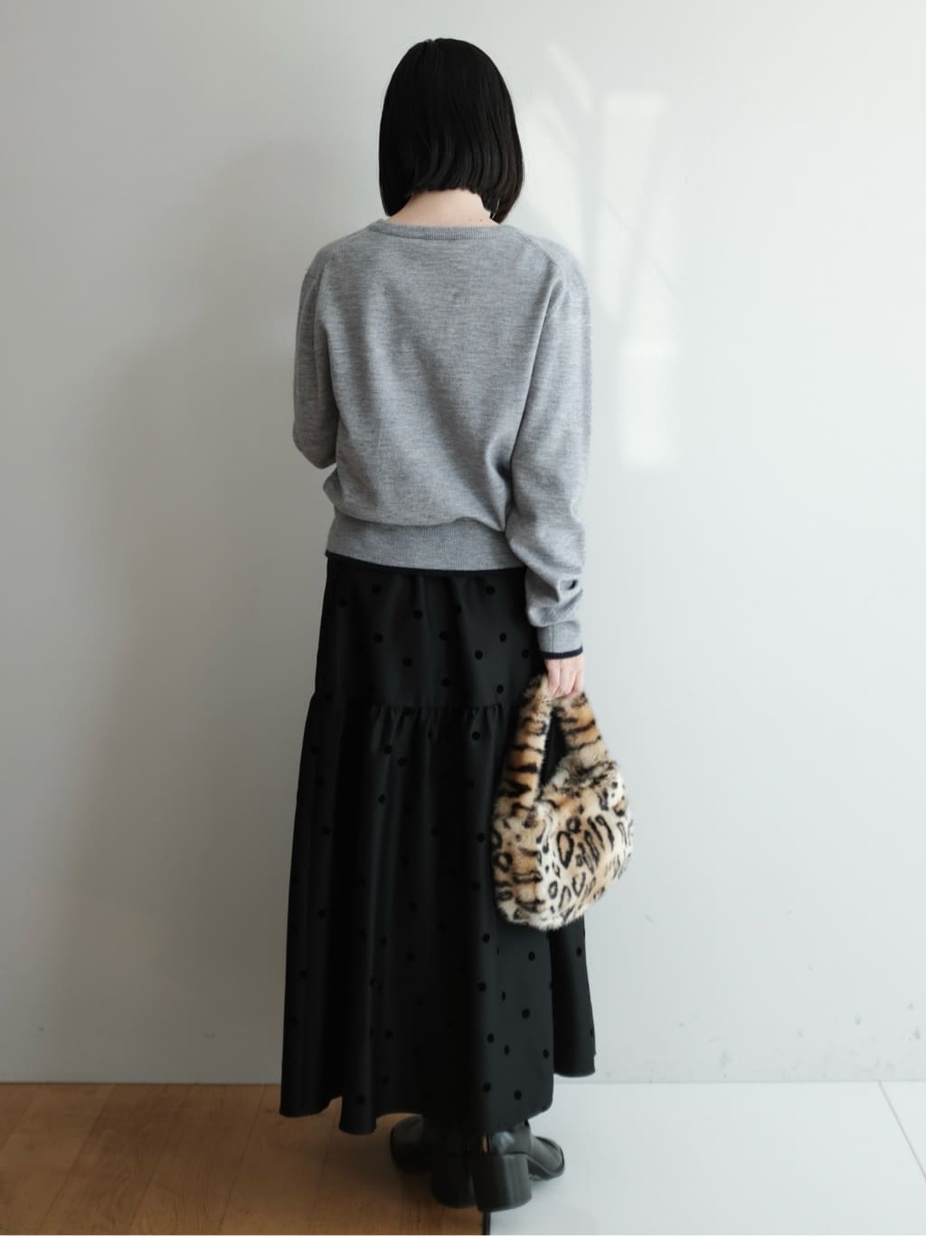 Kishimotoさんの「DRESSTERIOR｜◆ショートブーツ」を使ったコーディネート