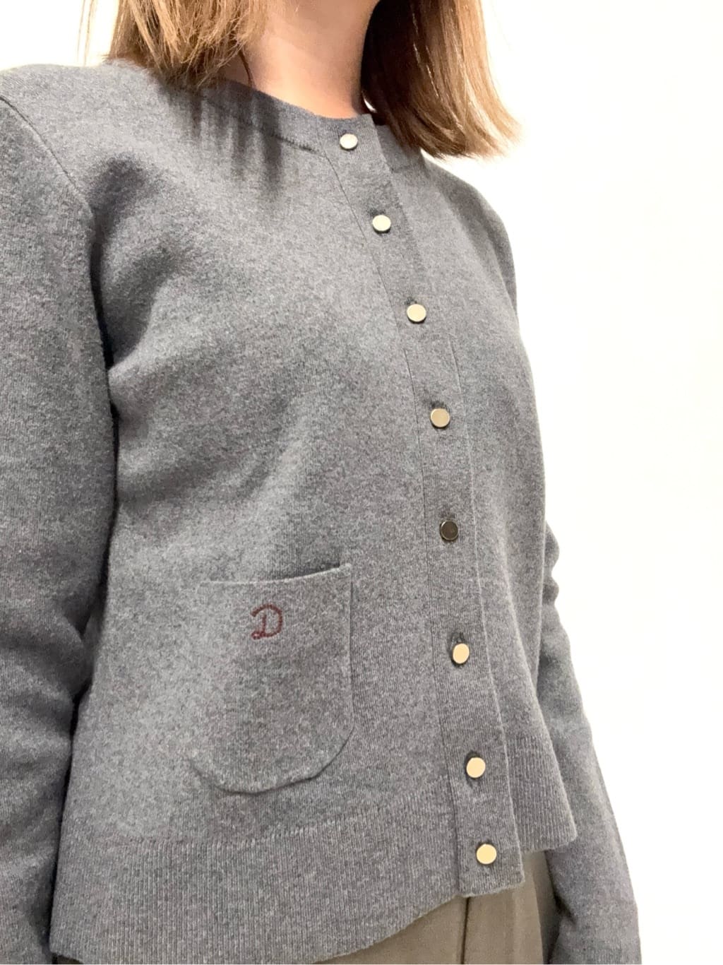 Nishijimaさんの「DRESSTERIOR｜スパンコール2WAY巾着バッグ」を使ったコーディネート