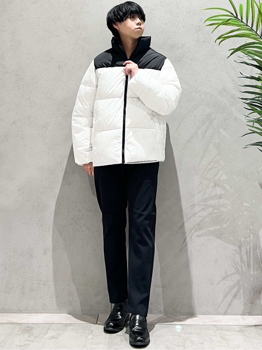 SHI-MAさんの「THE SHOP TK｜【撥水/洗濯機可】寒い季節でも快適 中綿スタンドブルゾン」を使ったコーディネート