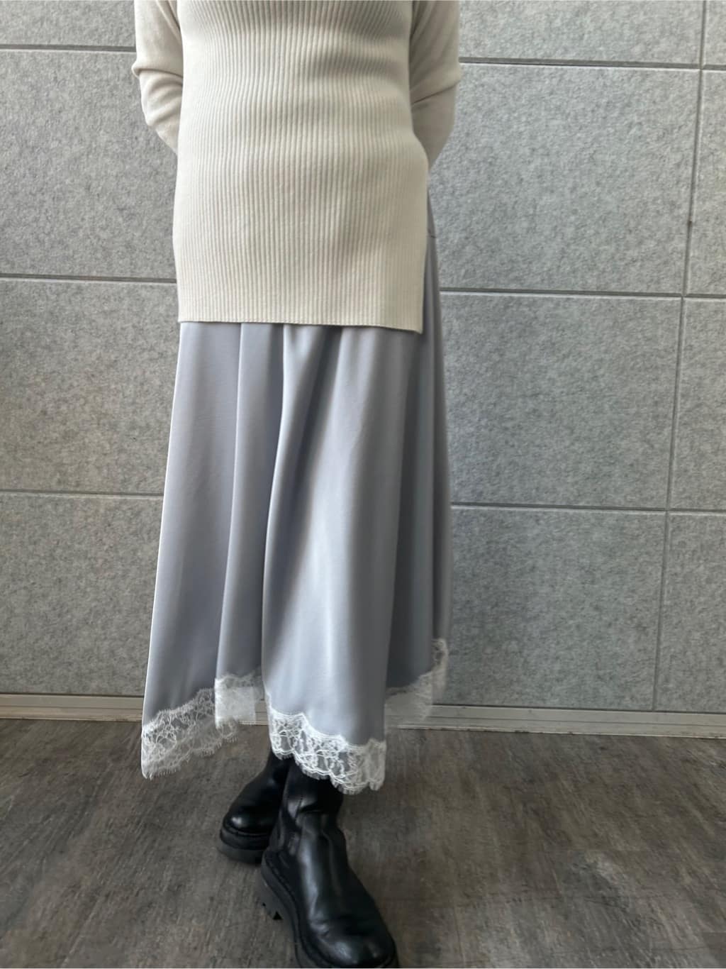 yukoさんの「CODE A｜modern turtleneck knit」を使ったコーディネート