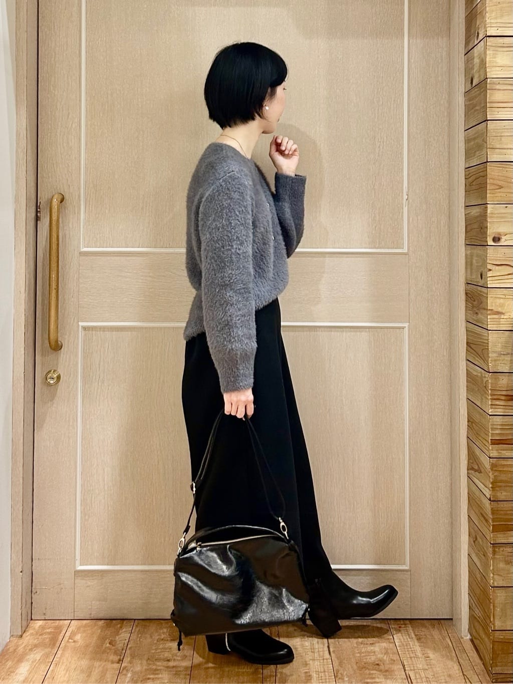 ちぐささんの「SHOO･LA･RUE｜【高レビュー】ウエストゴムで穿きやすい　ガウチョパンツ」を使ったコーディネート