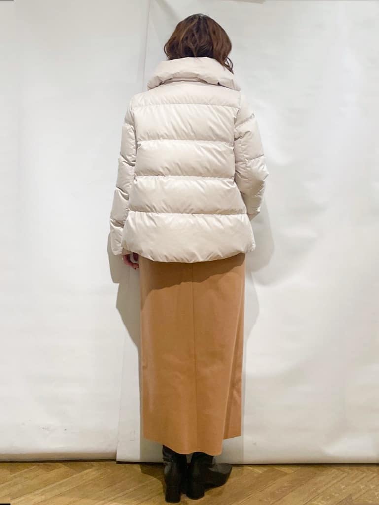 なかさんの「index｜ウールライクタイトスカート【洗濯機洗い可】《8col》」を使ったコーディネート