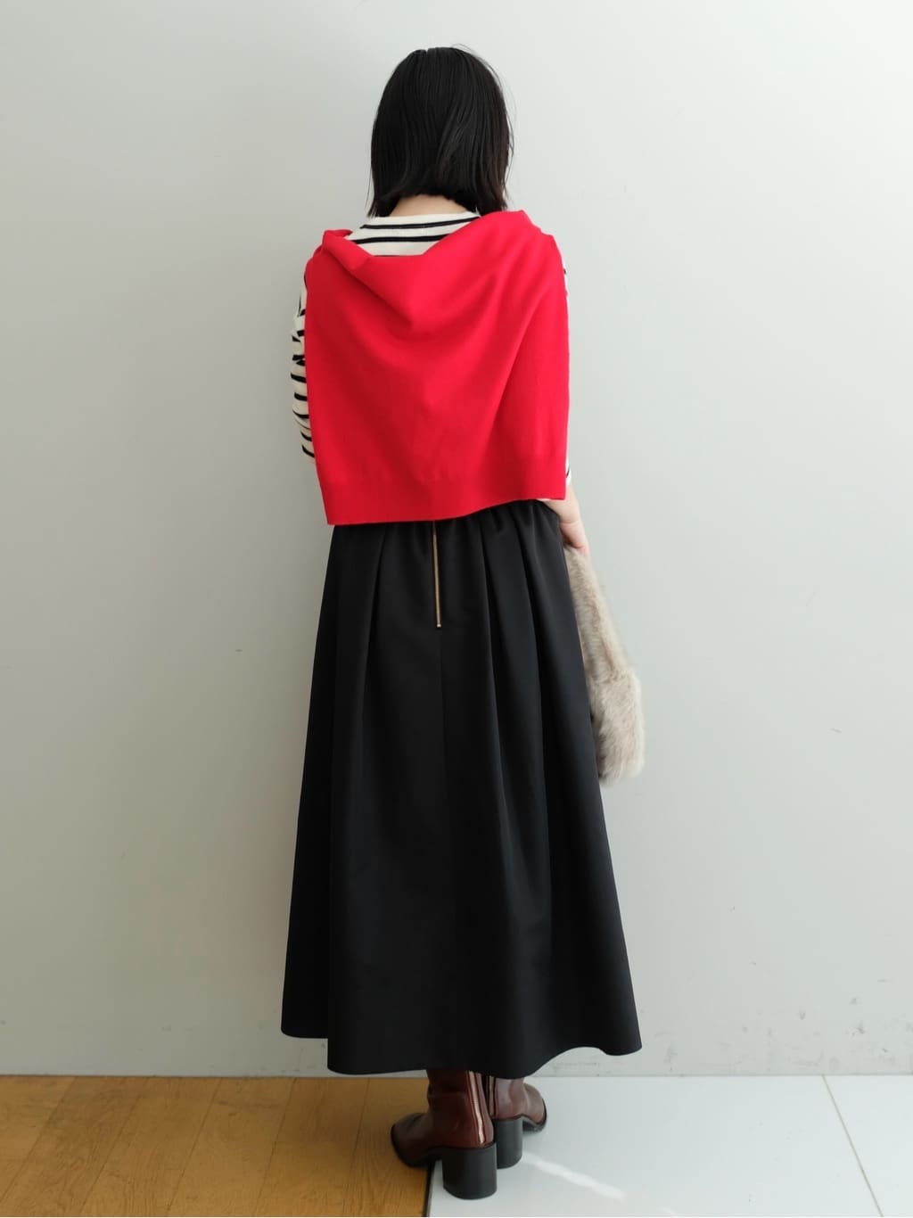 Kishimotoさんの「DRESSTERIOR｜◆ショートブーツ」を使ったコーディネート