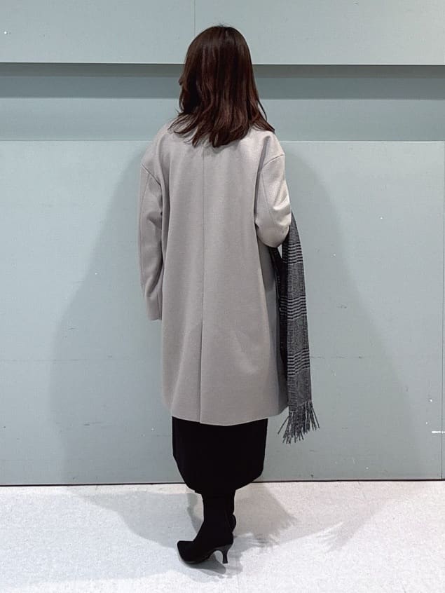 makiさんの「UNTITLED｜【アンサンブル可/洗える/ウール100%】クルーネックウールニット」を使ったコーディネート