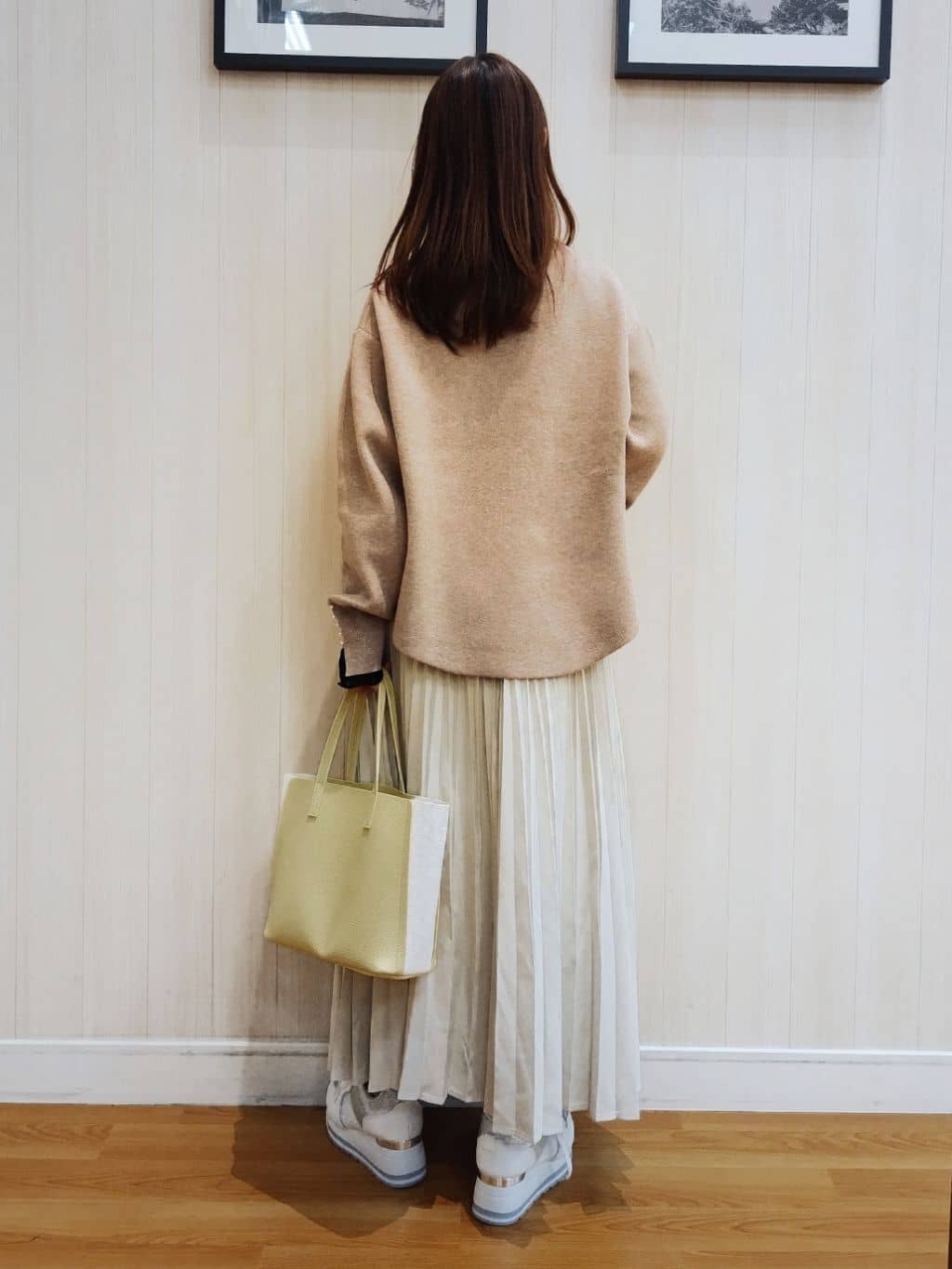 yseさんの「SHOO･LA･RUE｜サークルキラキラネックレス」を使ったコーディネート