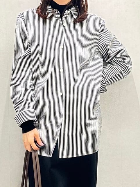 Miwaさんの「UNTITLED｜【ハイネック/レイヤード/重ね着におすすめ】トリコットベロア シアーインナー」を使ったコーディネート