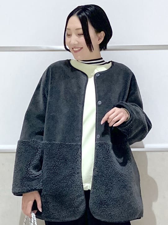 eriko さんの「Dessin｜【洗える】ガゼットミニ裏毛プルオ－バー」を使ったコーディネート