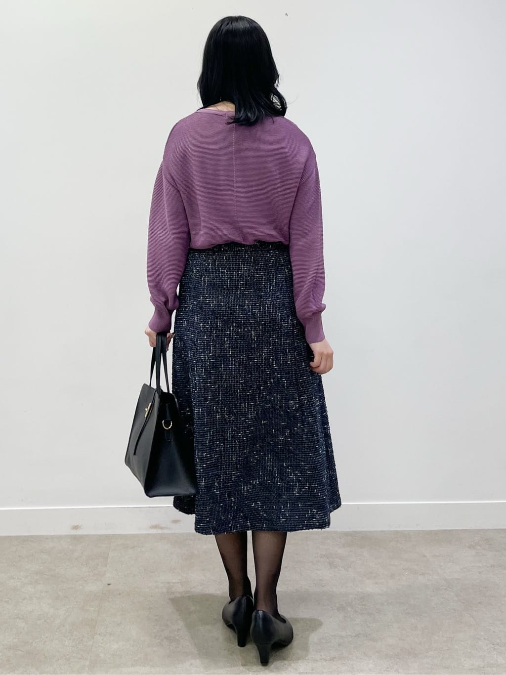 yukariさんの「Reflect｜【パンツ合わせにぴったり◎】ゆったりオフボディニット」を使ったコーディネート