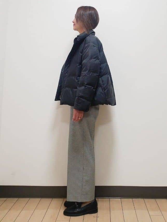 yuuさんの「Reflect｜【すっきりシルエット】ショート丈ダウンコート」を使ったコーディネート