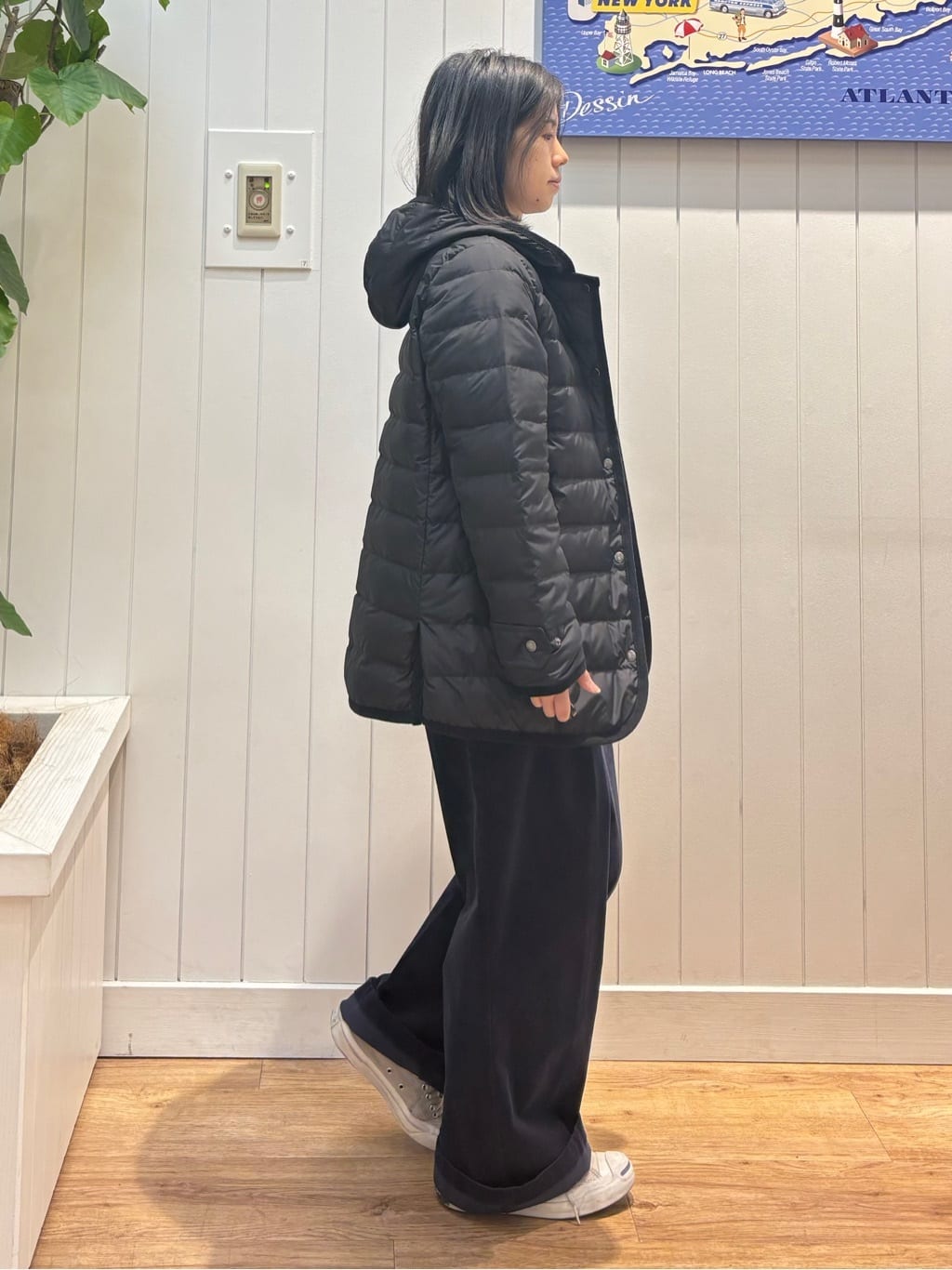 OKADAさんの「Dessin｜【撥水・2WAY】ミュラーダウンコートミドル丈」を使ったコーディネート