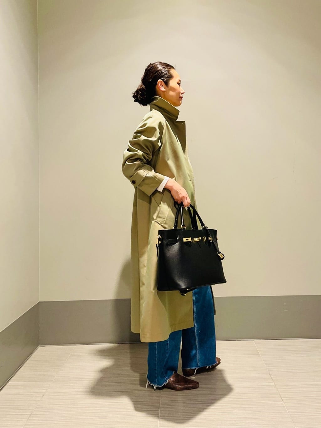 Annさんの「DRESSTERIOR｜ストレッチフルニードルニット」を使ったコーディネート