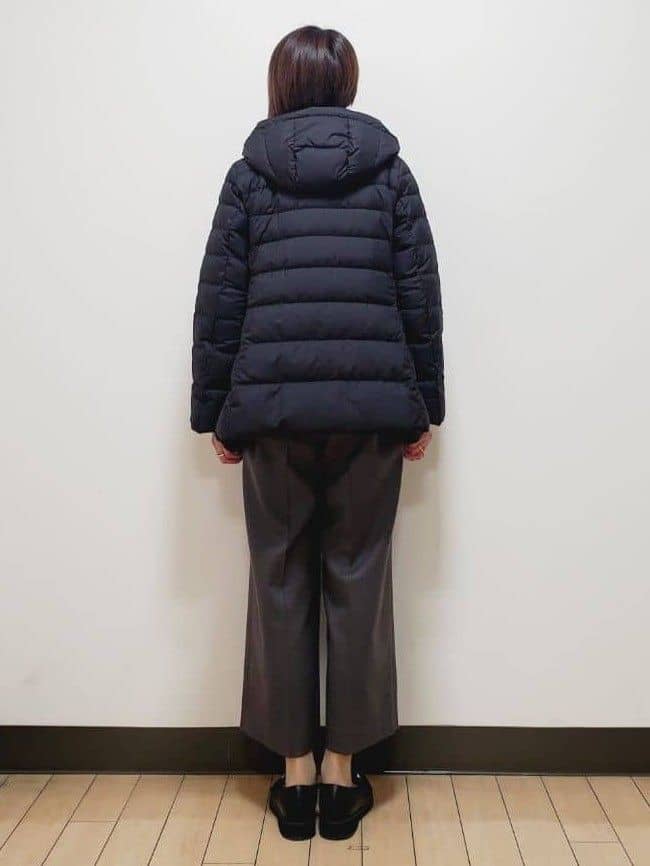 yuuさんの「Reflect｜【SS-4Lサイズ】フーデッドミドルダウンコート」を使ったコーディネート