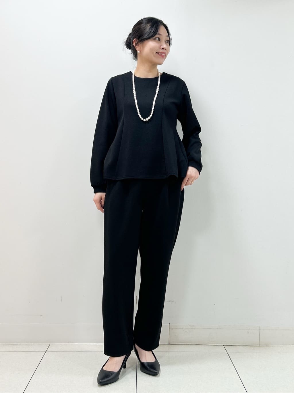 Kaiさんの「Dessin｜【入卒/セレモニー/セットアップ可能】カットジョーゼット2WAYトップス」を使ったコーディネート