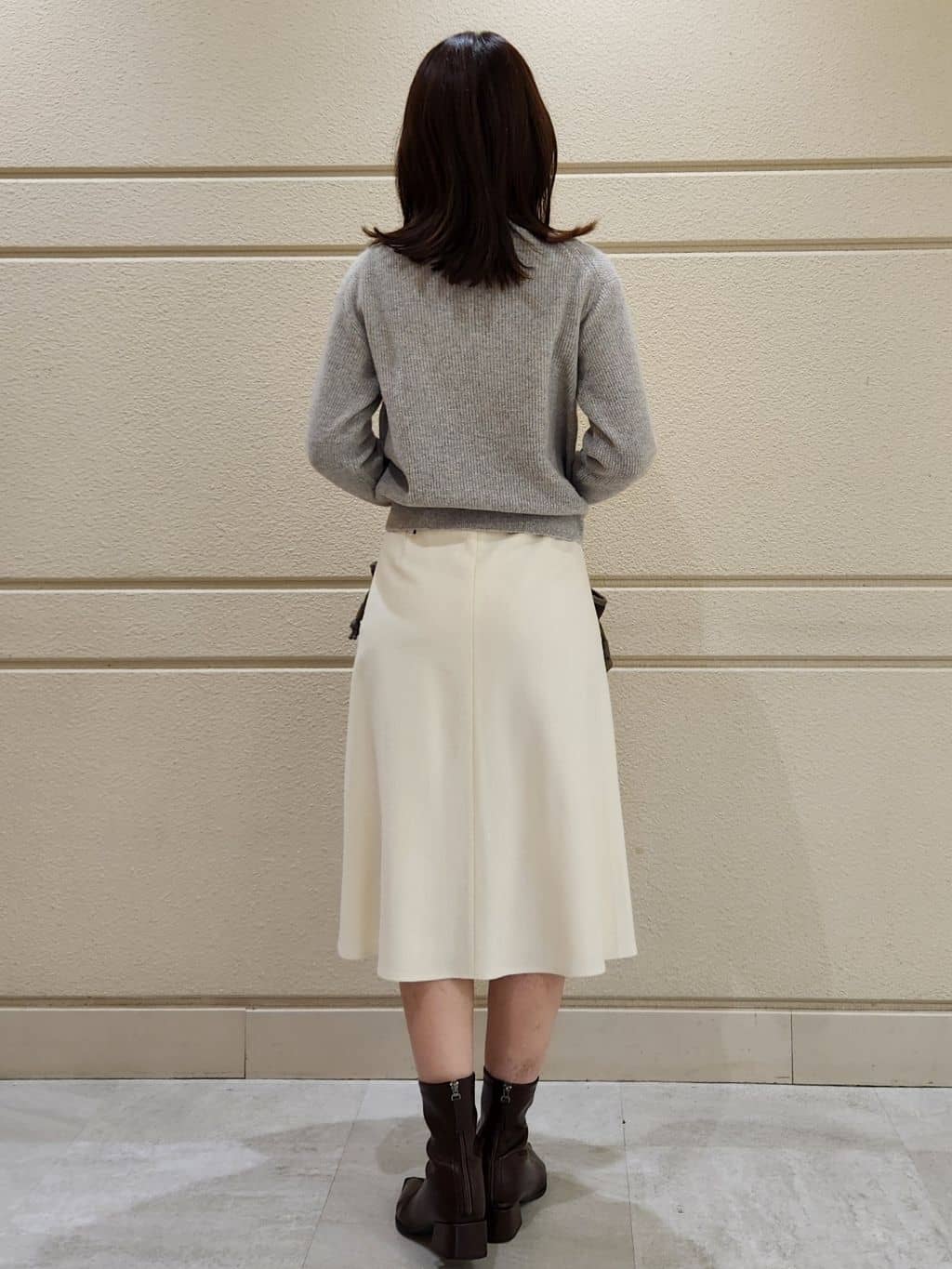 yukaさんの「COUP DE CHANCE｜【軽い着心地】モックネックニット」を使ったコーディネート