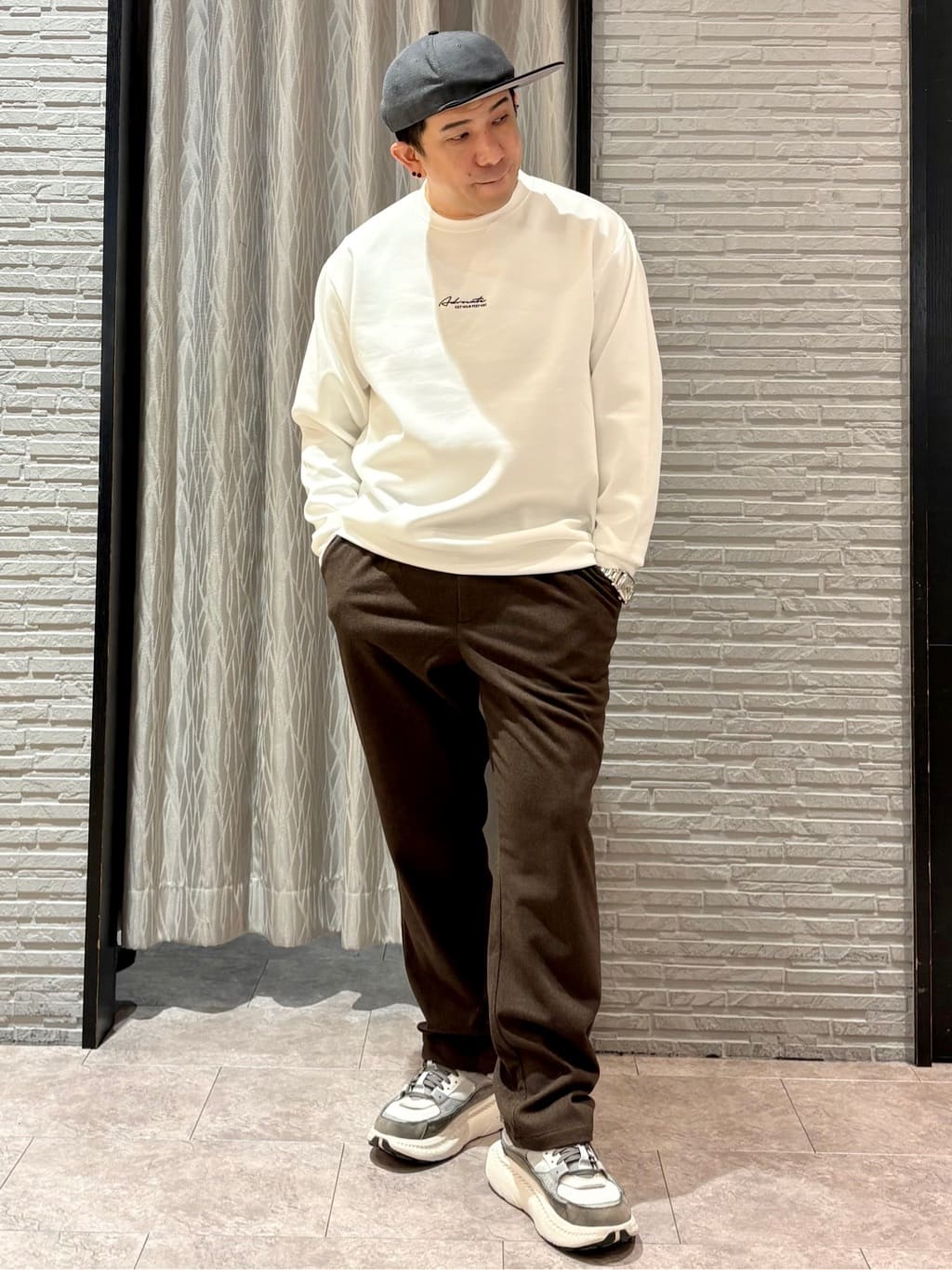 Pーyamaさんの「THE SHOP TK｜ホームスパンジャージジャケット【セットアップ可/洗濯機OK】」を使ったコーディネート