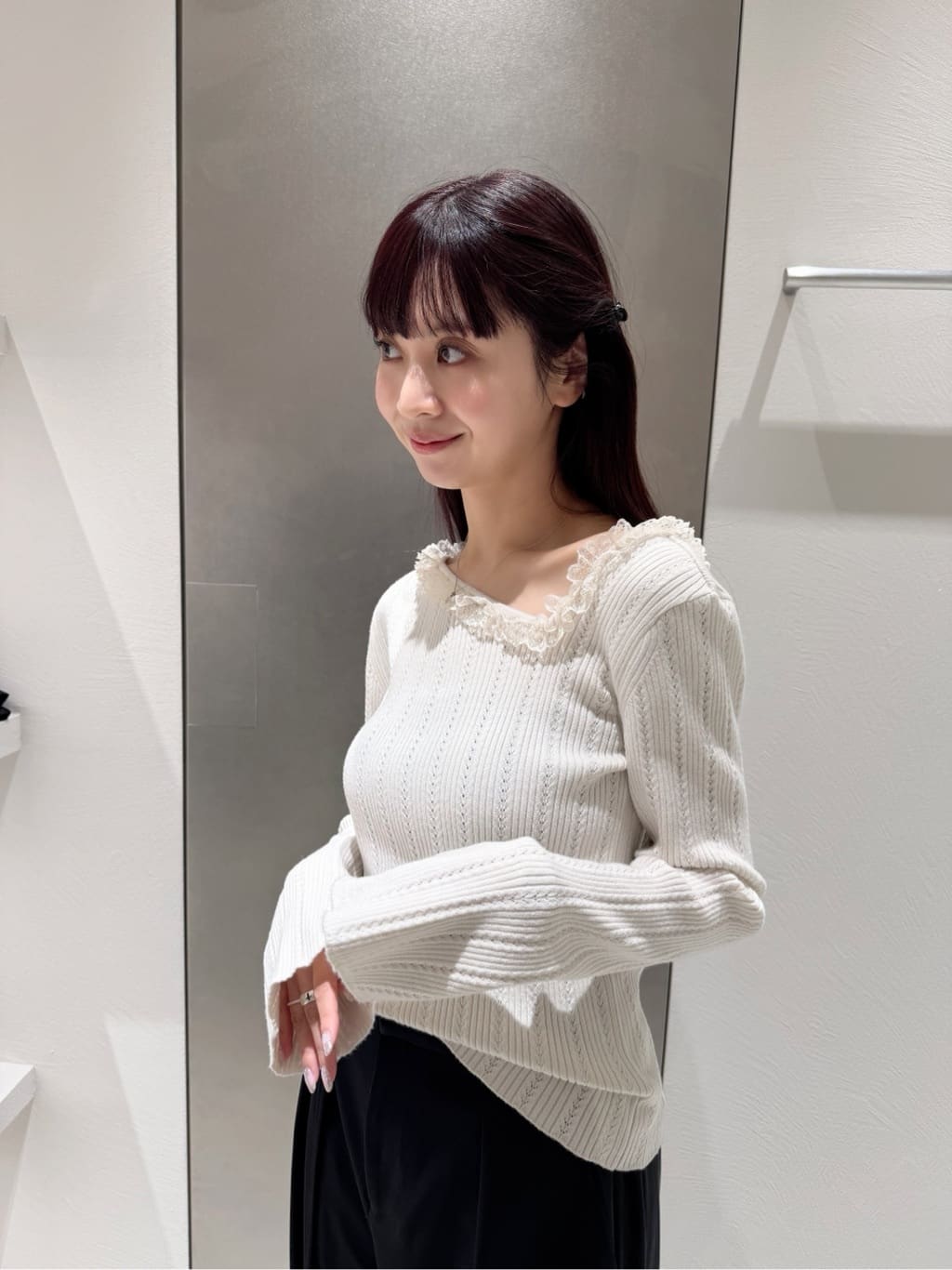 kanamiさんの「CODE A｜urban tailor wide trousers」を使ったコーディネート