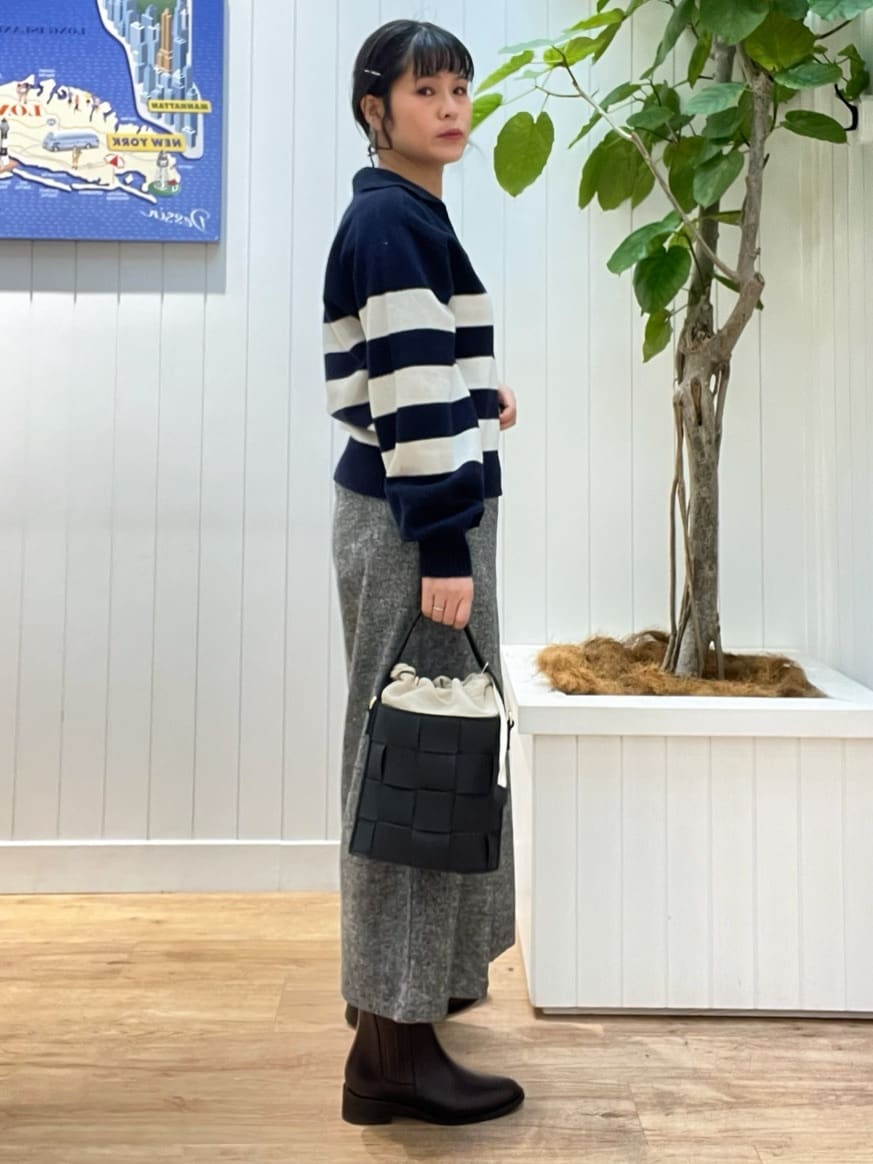 mikaさんの「Dessin｜【撥水・2WAY】ミュラーダウンコートミドル丈」を使ったコーディネート