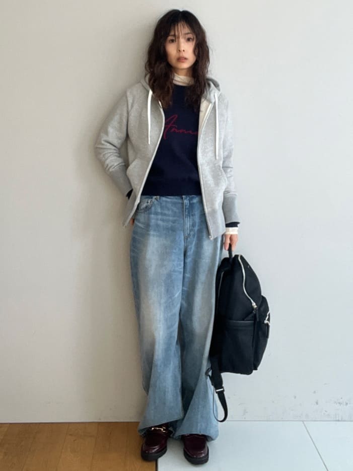 misaさんの「DRESSTERIOR｜アニージャカードニット」を使ったコーディネート