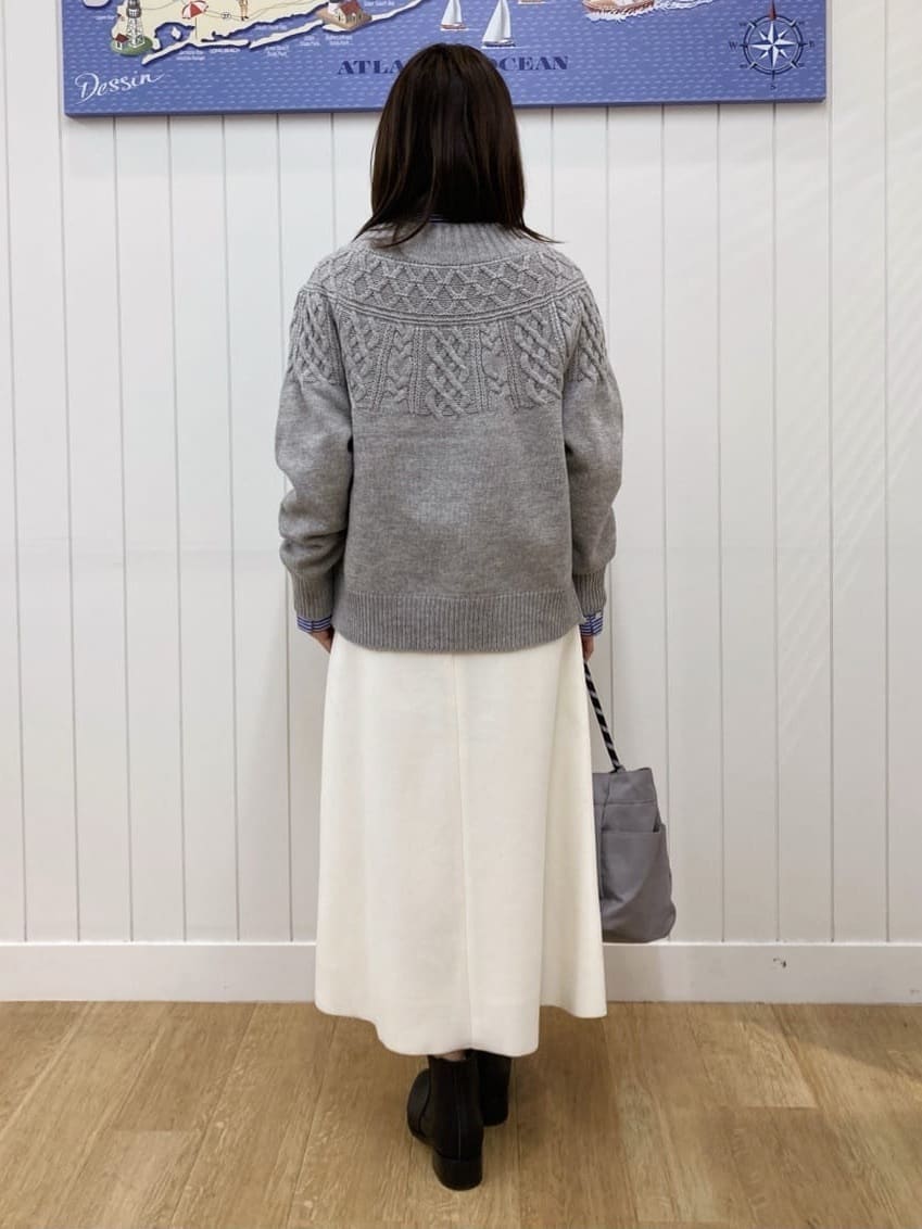 yoshiさんの「Dessin｜【4WAY/洗える】ベスト付き中綿キルトコート」を使ったコーディネート