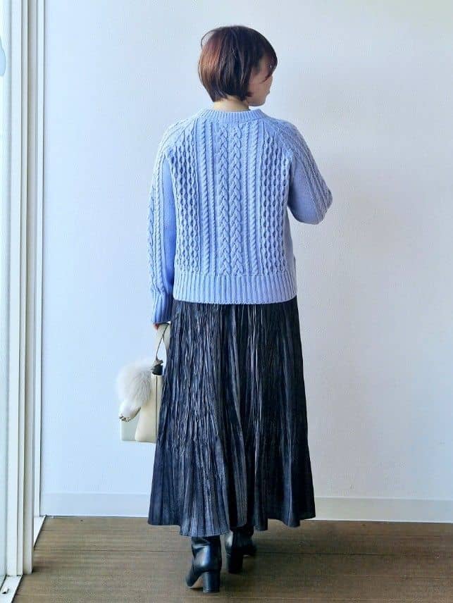 やじまさんの「UNTITLED｜【軽量／ウール混】ライトフォルム ロングコート」を使ったコーディネート