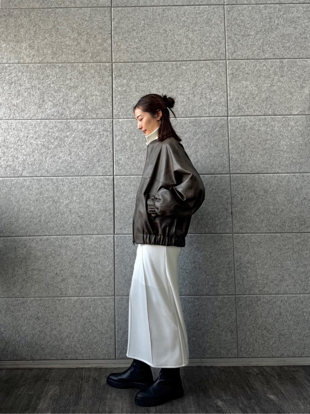 uchi__yamaさんの「CODE A｜【Re】grain zip over blouson」を使ったコーディネート