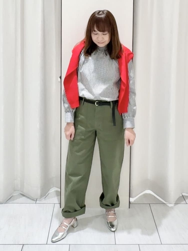 ʏᴜᴋɪᴋᴏさんの「UNTITLED｜【洗える/ジャケット風】ミラノリブカーディガン」を使ったコーディネート