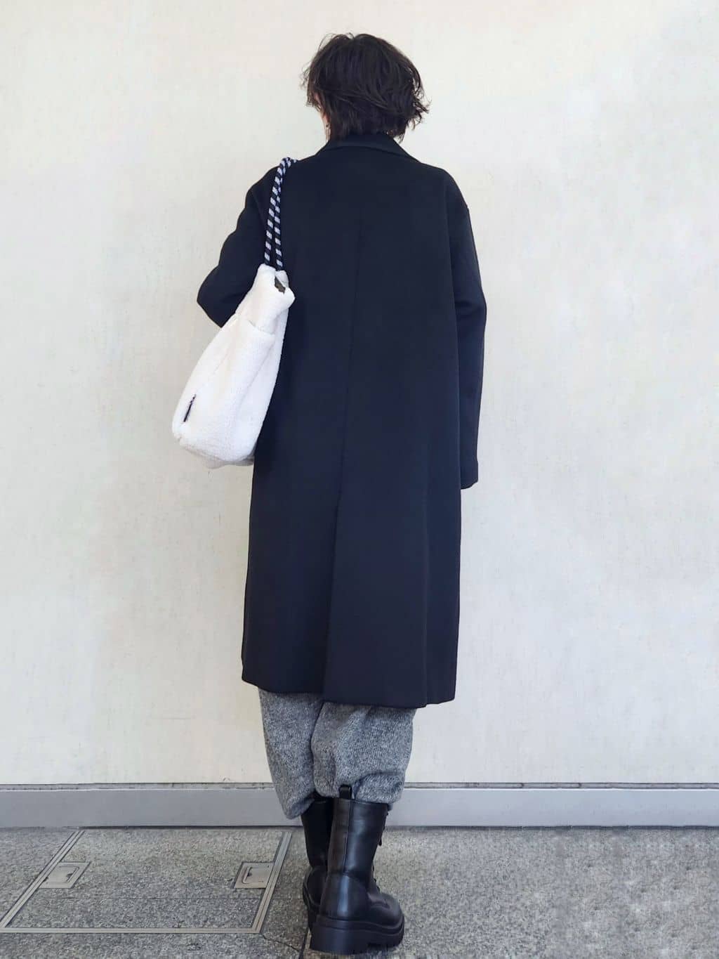 milkyさんの「OPAQUE.CLIP｜カシミヤブレンドウールチェスターコート」を使ったコーディネート