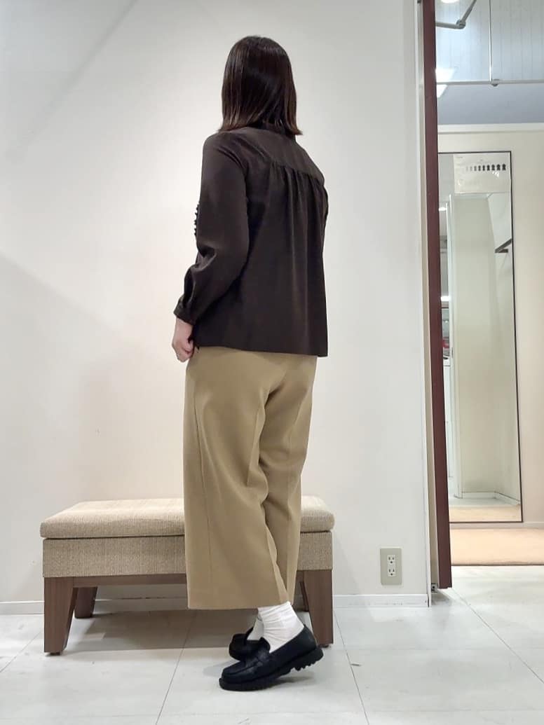 YUIさんの「UNTITLED｜【軽アウター/ミドル丈】ウールニットコーディガン」を使ったコーディネート