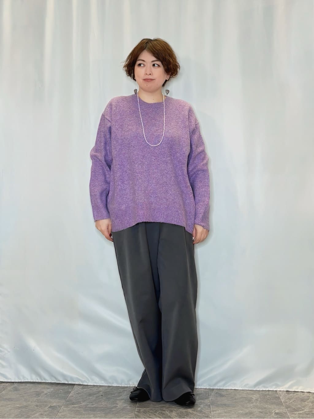 たみさんの「SHOO･LA･RUE｜【洗濯機可/撥水】フェイクファーフード ロングダウン」を使ったコーディネート