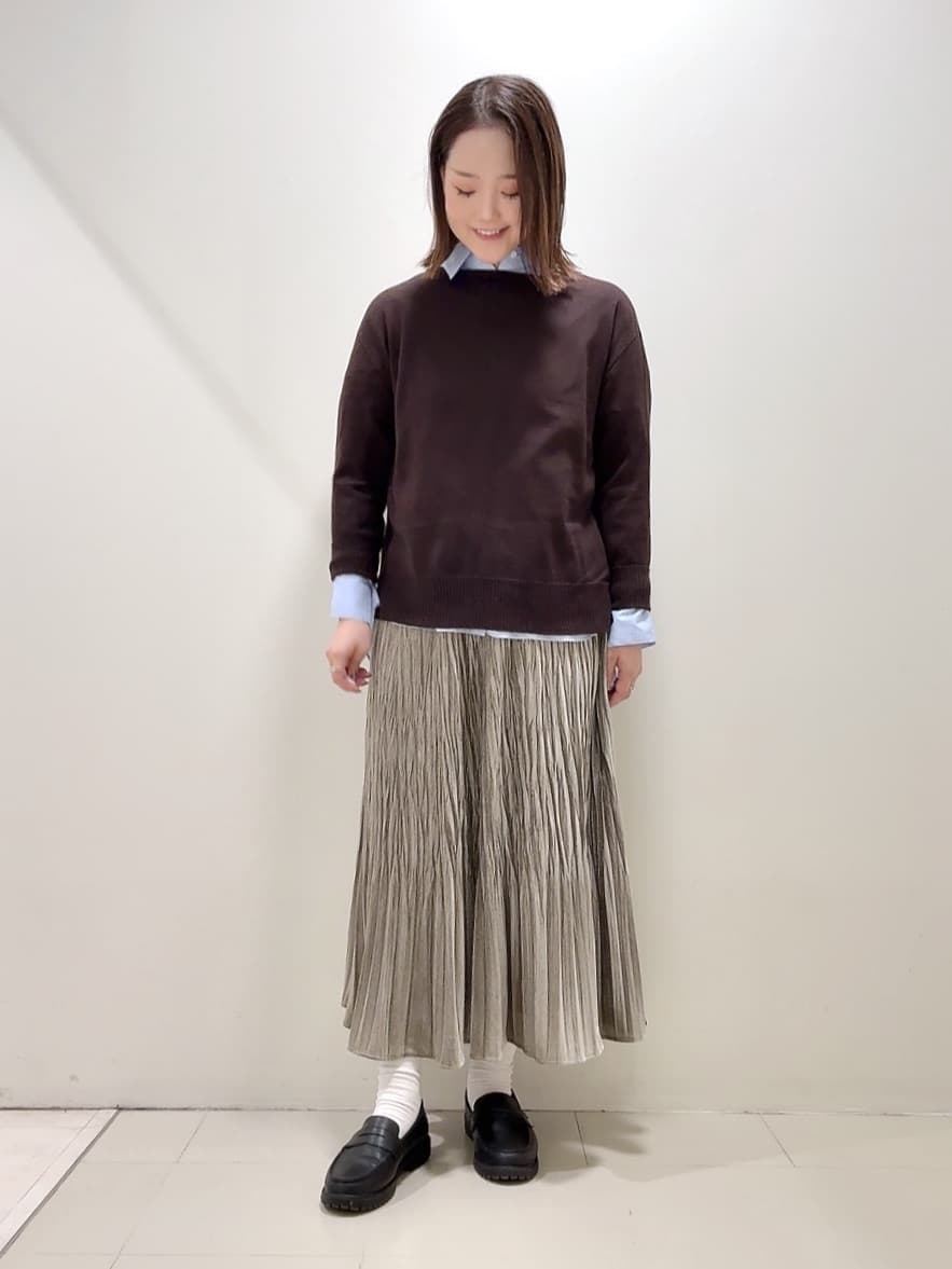 YUIさんの「UNTITLED｜【はっ水機能/フード取り外し可】ミディダウンコート」を使ったコーディネート