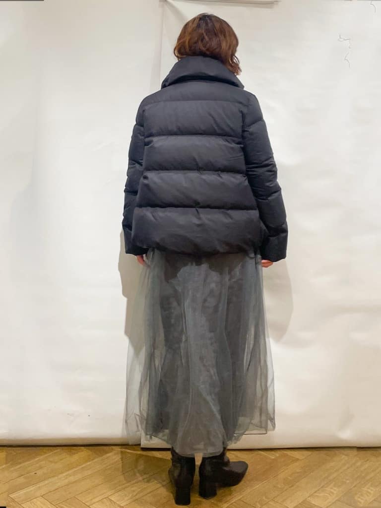 なかさんの「index｜KAWADAダウンショートコート【撥水／洗濯機OK／静電気防止裏地】《XS～LL》」を使ったコーディネート
