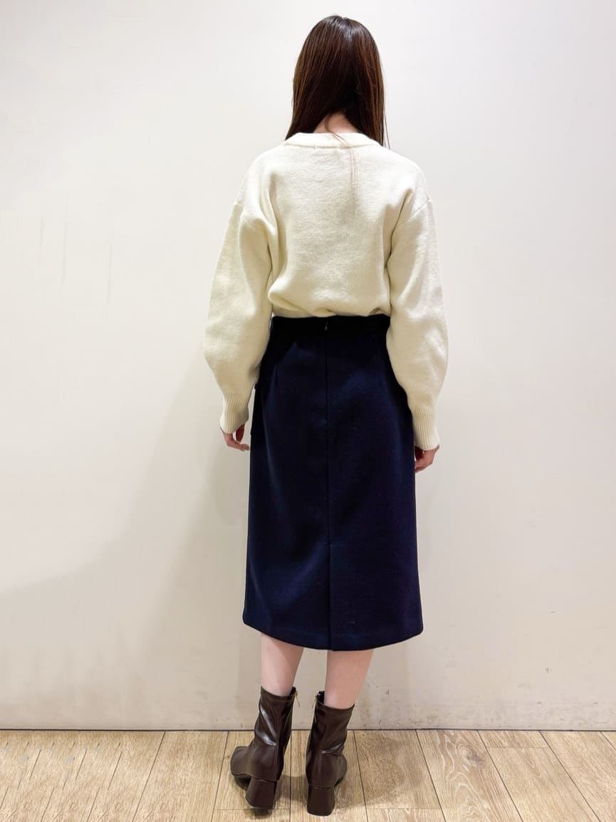 ayaさんの「index｜ポケットタイトスカート【洗濯機OK／イージーケア／防シワ】」を使ったコーディネート
