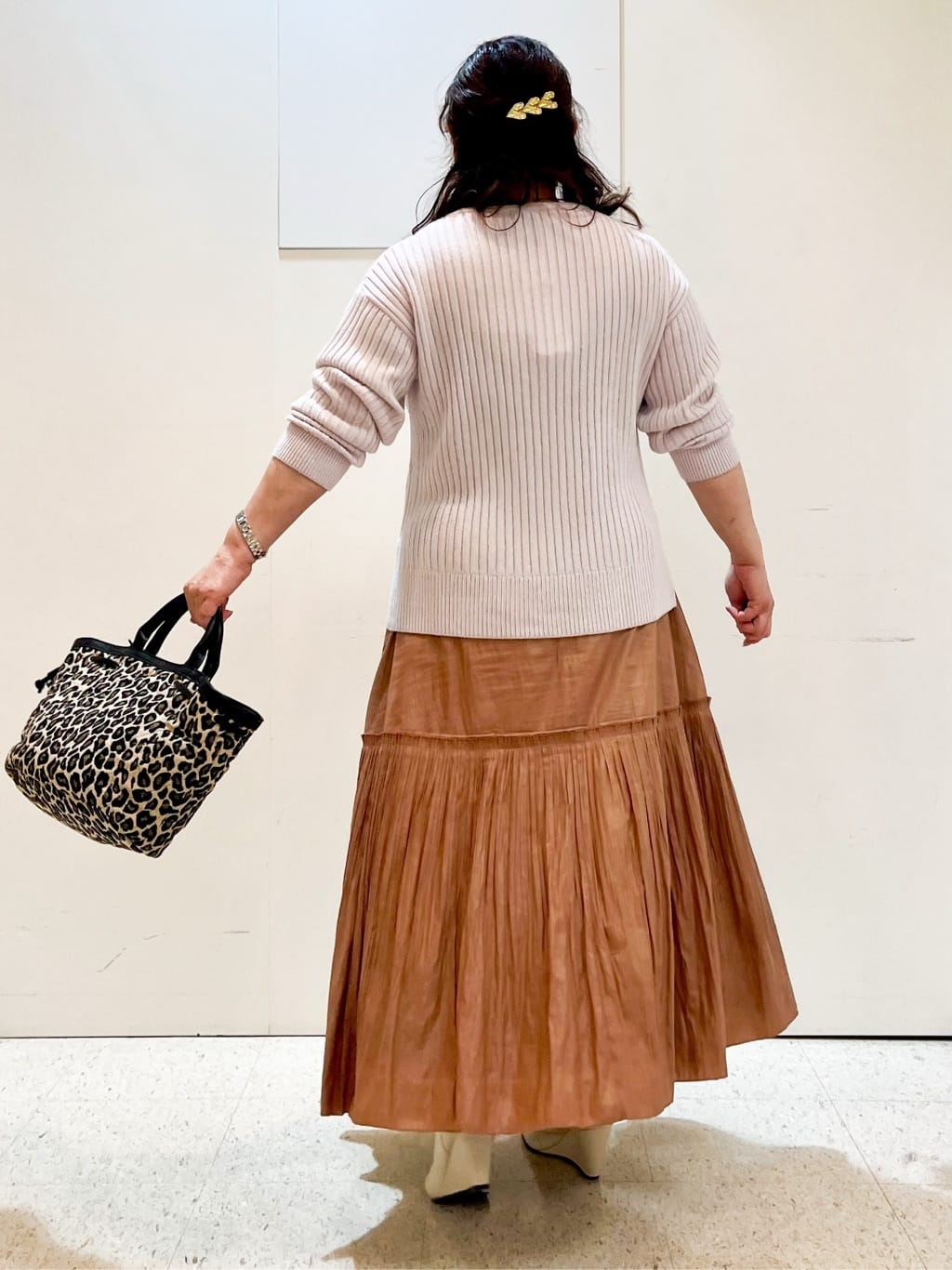 kimmyさんの「Reflect｜【ゆったり着られる◎】ワイドリブニットプルオーバー」を使ったコーディネート