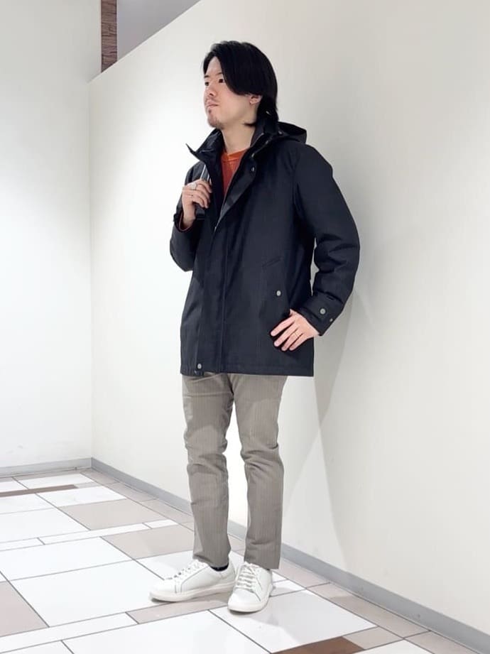及川さんの「TAKEO KIKUCHI｜【3WAY】グレンチェック ダウンライナー ブルゾン」を使ったコーディネート