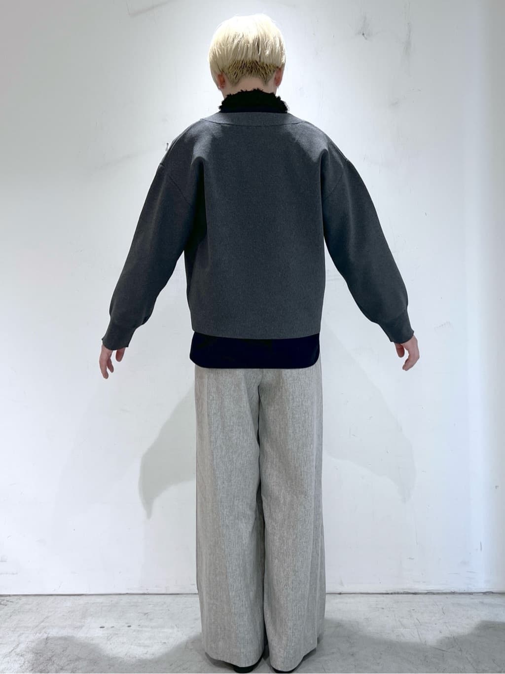 JINさんの「OPAQUE.CLIP｜襟チュールシャツ【洗濯機OK】」を使ったコーディネート
