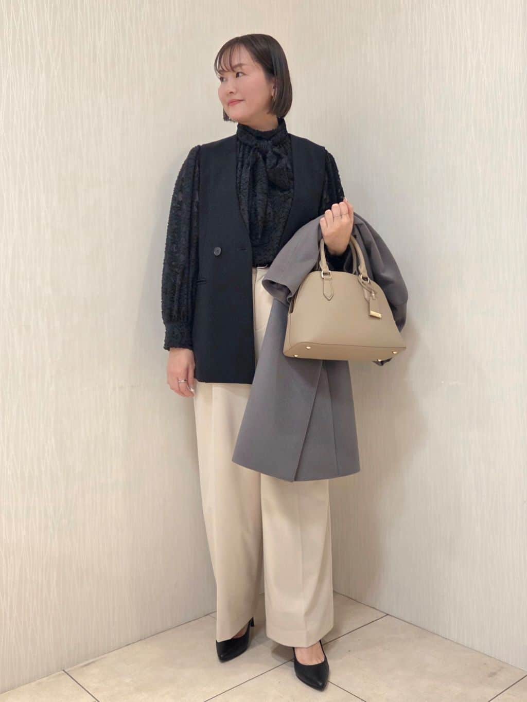 naokoさんの「UNTITLED｜【スタイリッシュ／オンオフ兼用】ウールチェスターコート」を使ったコーディネート