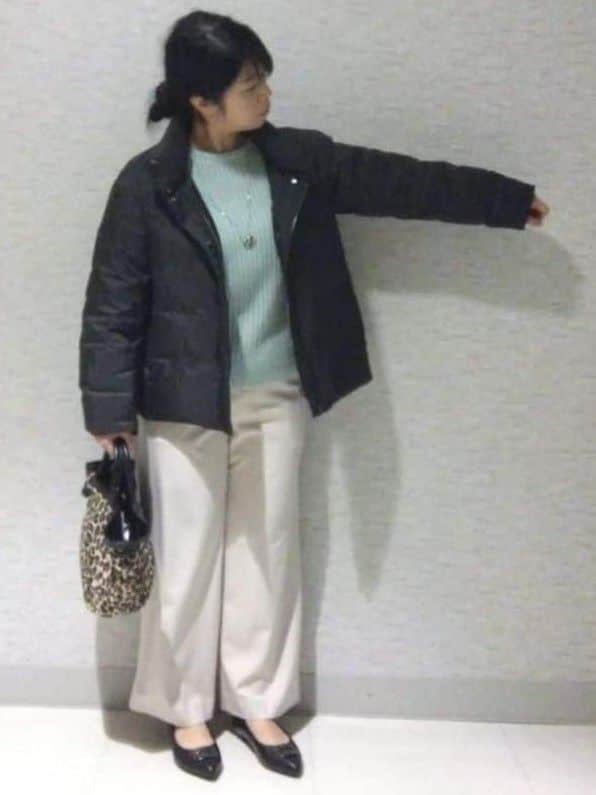 sakoさんの「Reflect｜【ゆったり着られる◎】ワイドリブニットプルオーバー」を使ったコーディネート