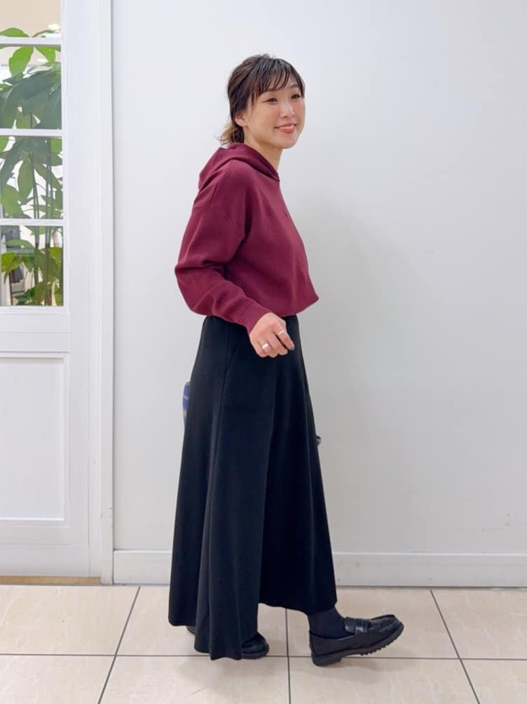 Osawaさんの「Dessin｜【洗える／体型カバー】ちょうどいいニットパーカ」を使ったコーディネート