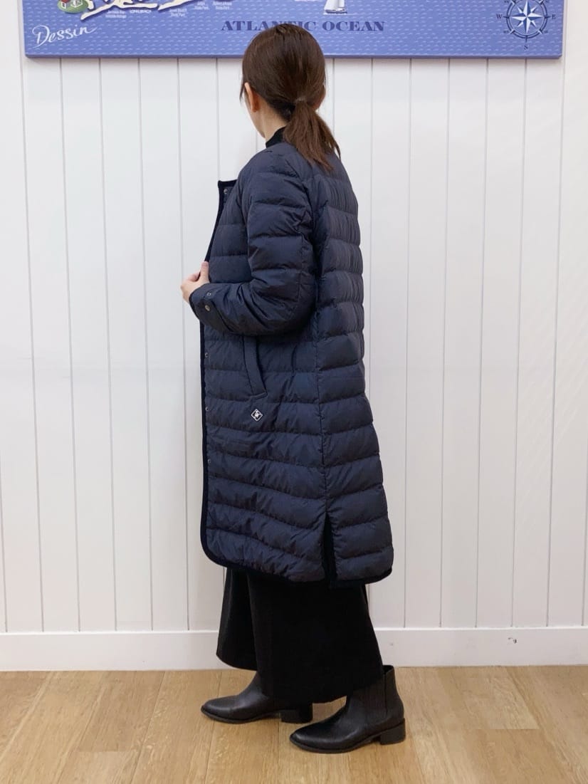 yoshiさんの「Dessin｜【撥水・2WAY】ミュラーダウンコートロング丈」を使ったコーディネート