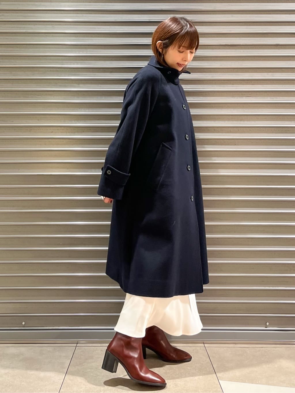 じゅんさんの「DRESSTERIOR｜スパンコール2WAY巾着バッグ」を使ったコーディネート