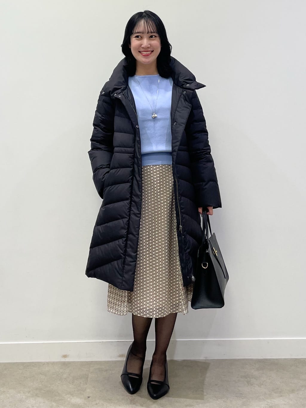 yukariさんの「Reflect｜【選べる6色／長く着られる◎】ボートネックニット」を使ったコーディネート