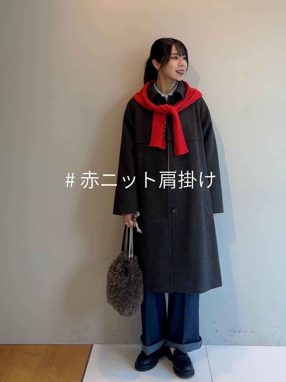 cotaniさんの「grove｜クラシカルな佇まい 大人のステンカラーロングコート」を使ったコーディネート