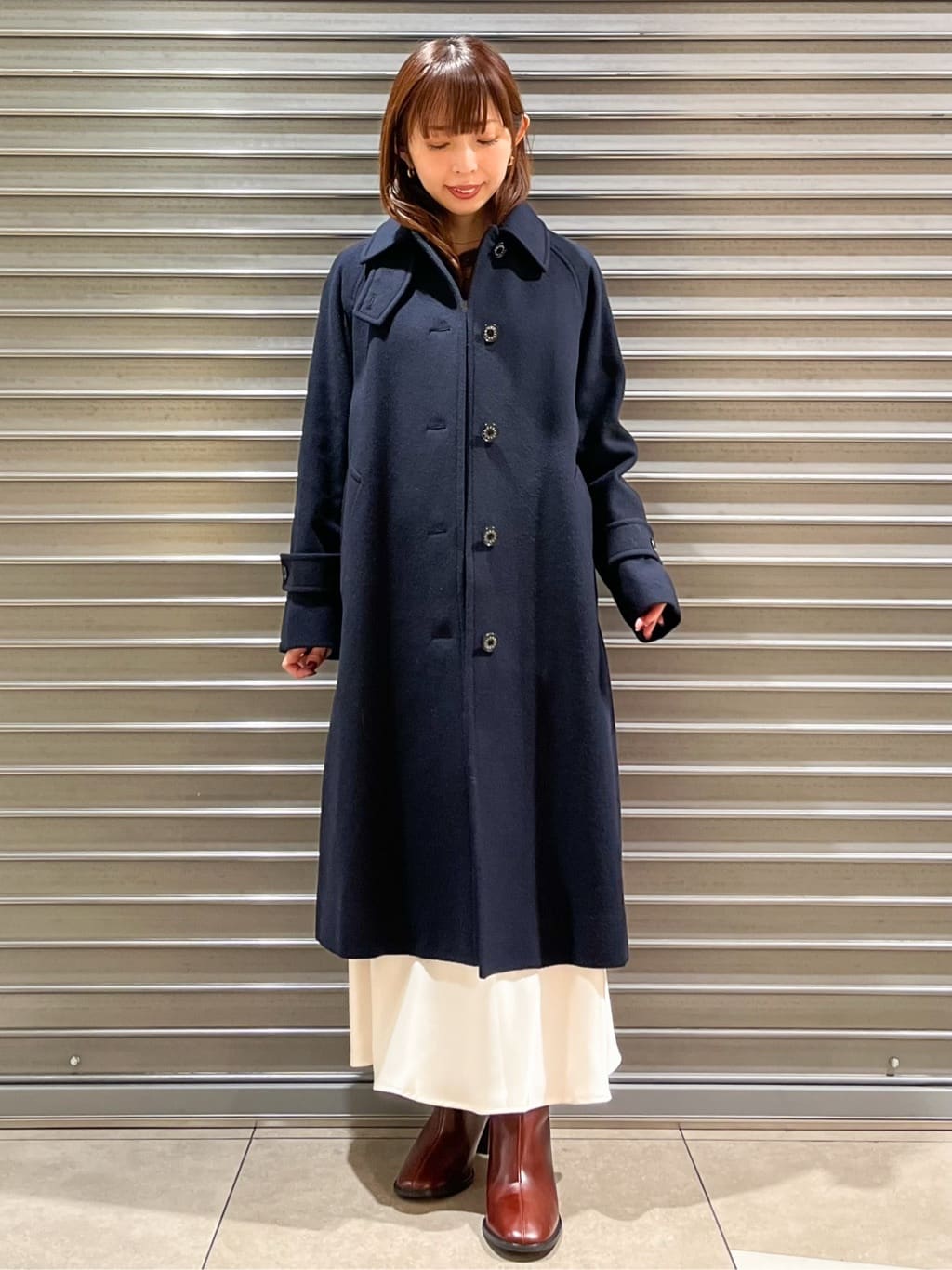 じゅんさんの「DRESSTERIOR｜スパンコール2WAY巾着バッグ」を使ったコーディネート